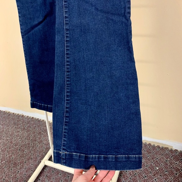 Size 5 SO Trouser Dark Navy Denim Jeans - Picture 4 of 7